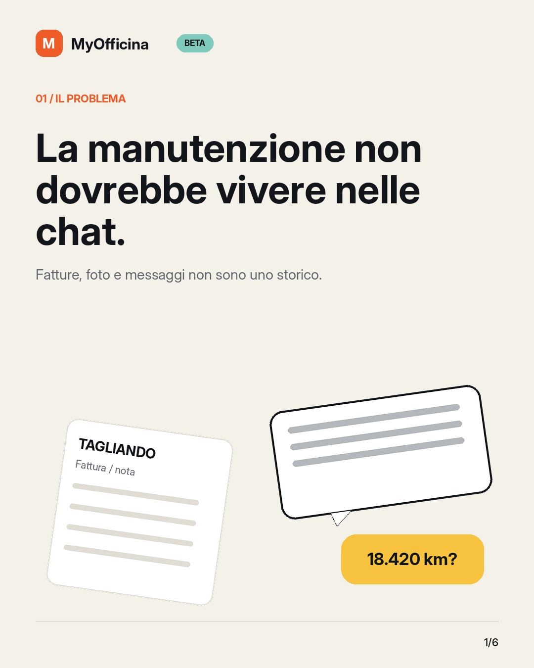 Tavola 1 di Come nasce MyOfficina